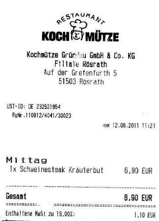 mraw Hffner Kochmtze Restaurant